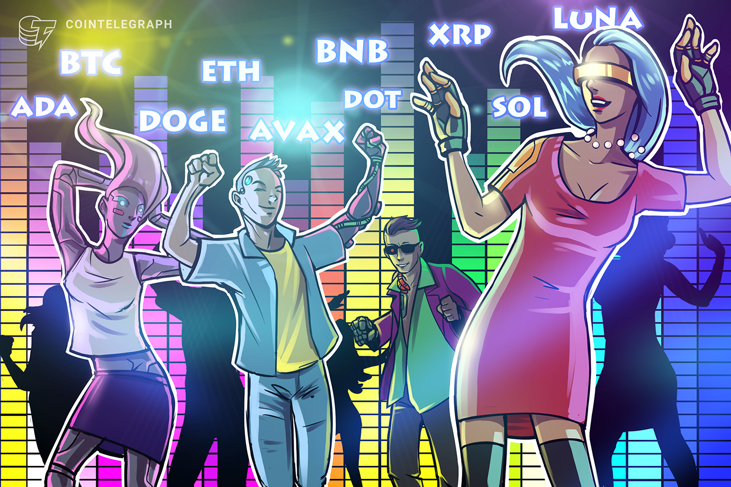 Análisis de precios al 1/4: BTC, ETH, BNB, SOL, XRP, ADA, LUNA, AVAX, DOT, DOGE