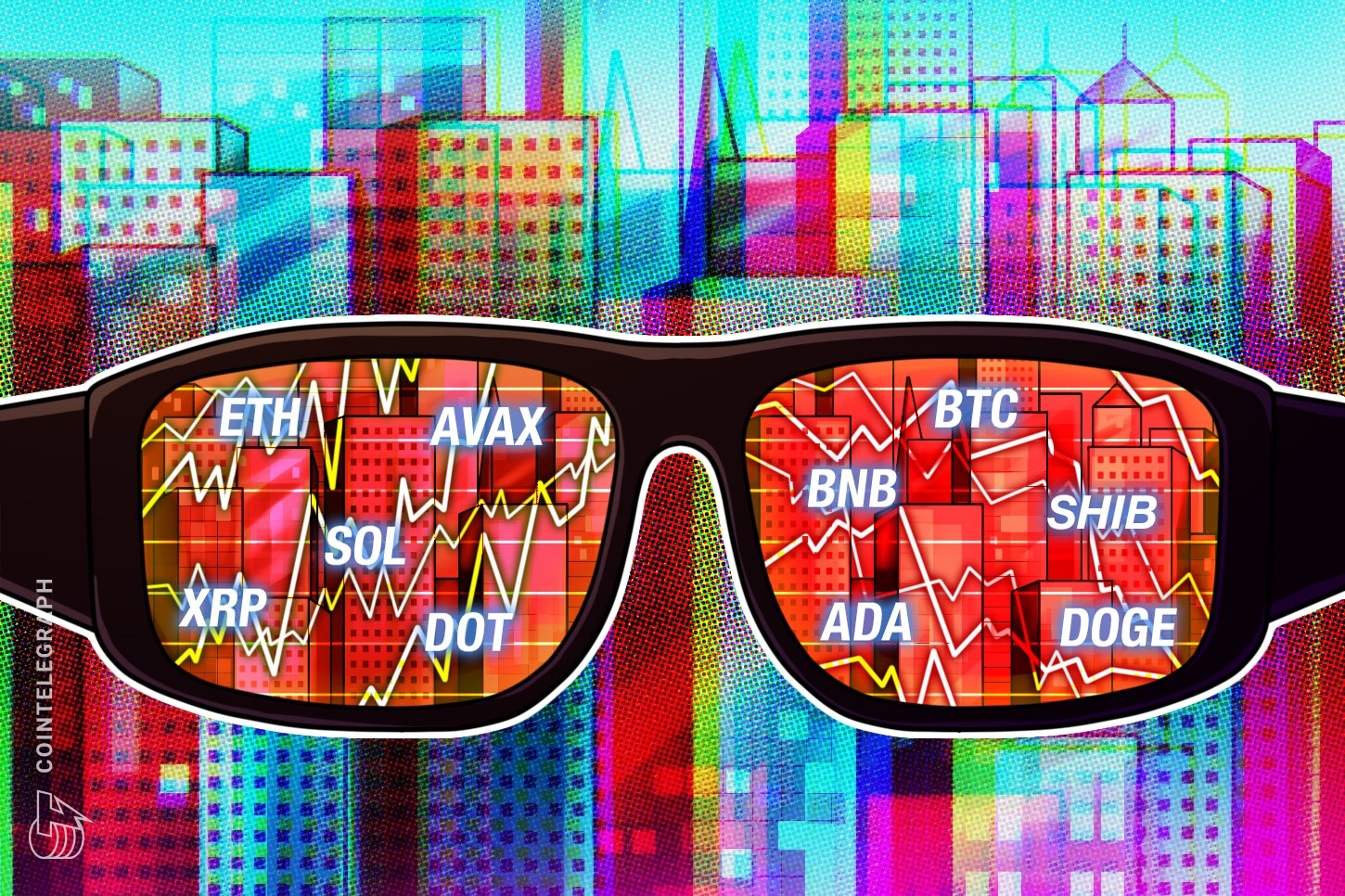 Análisis de precios: BTC, ETH, BNB, XRP, ADA, SOL, DOGE, DOT, AVAX, SHIB