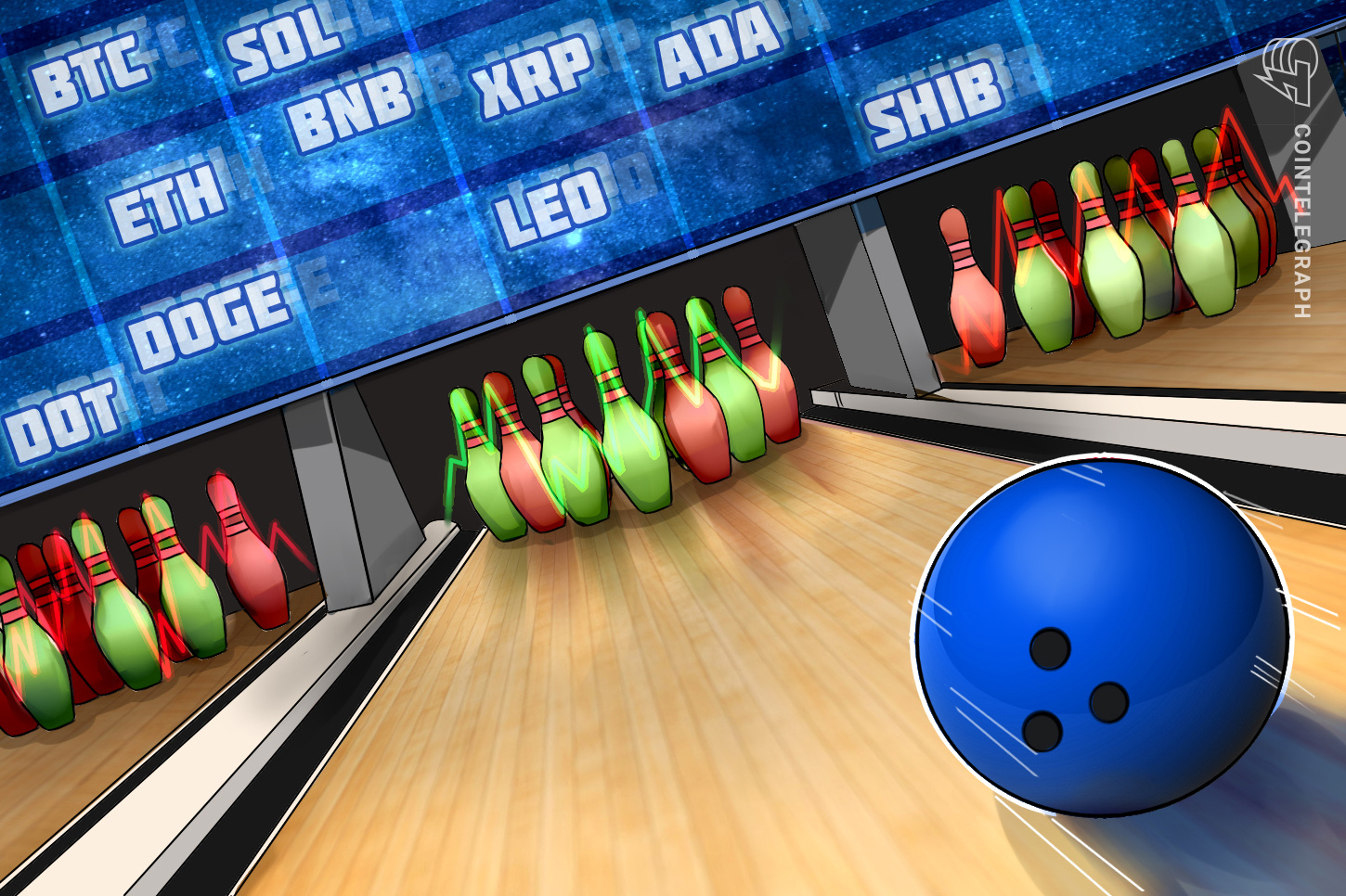 Análisis de precios al 7/4: BTC, ETH, BNB, XRP, ADA, SOL, DOGE, DOT, LEO, SHIB