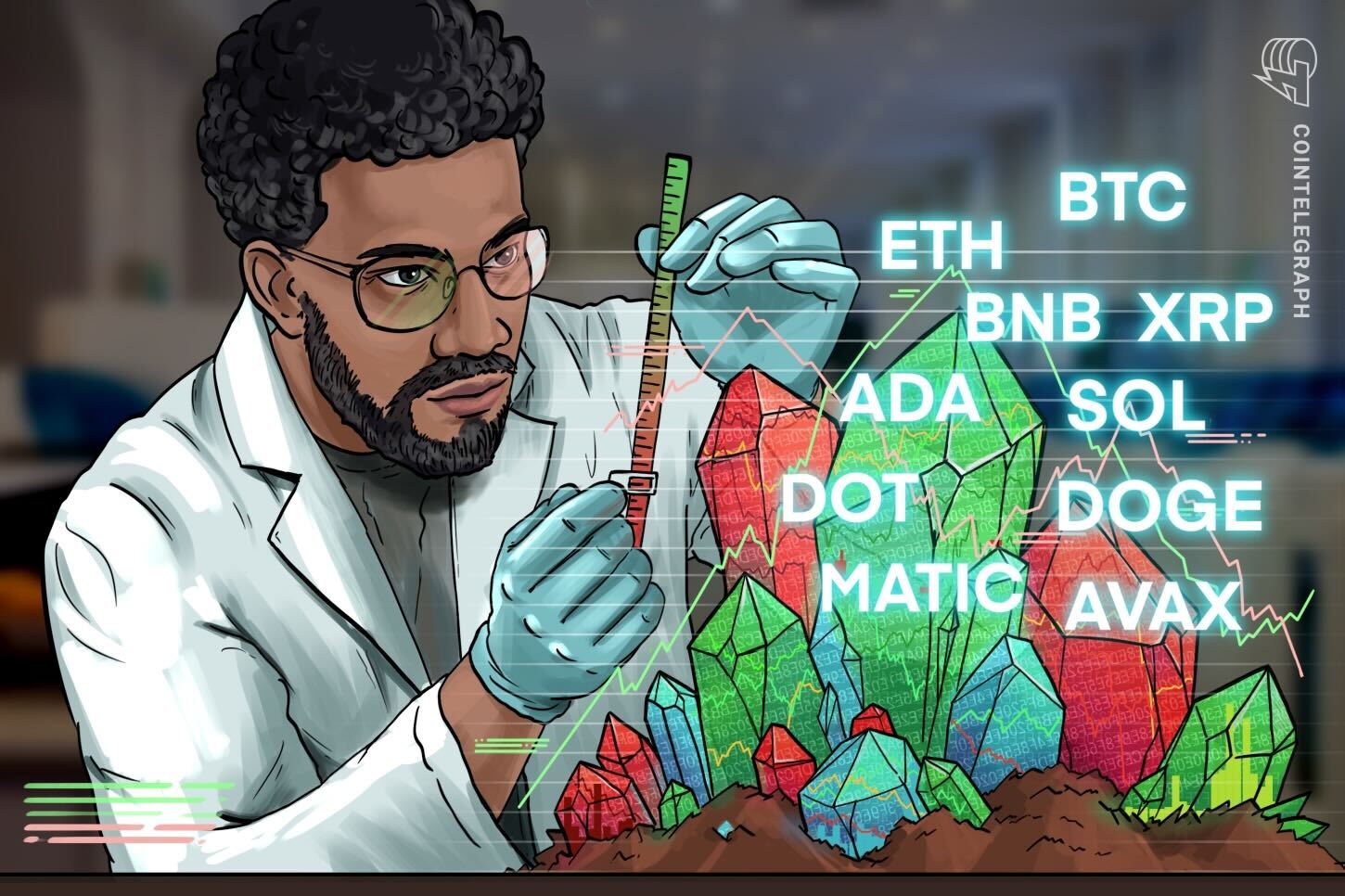 Análisis de precios al 8/3: BTC, ETH, BNB, XRP, ADA, SOL, DOGE, DOT, MATIC, AVAX