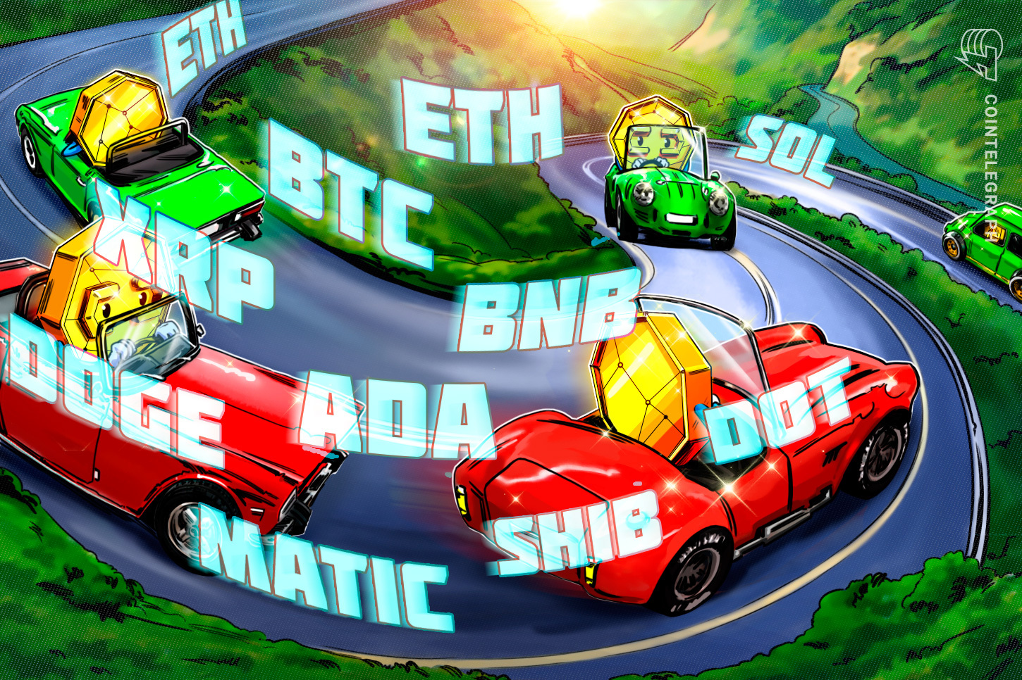 Análise de preços 19/09: BTC, ETH, BNB, XRP, ADA, SOL, DOGE, DOT, MATIC, SHIB