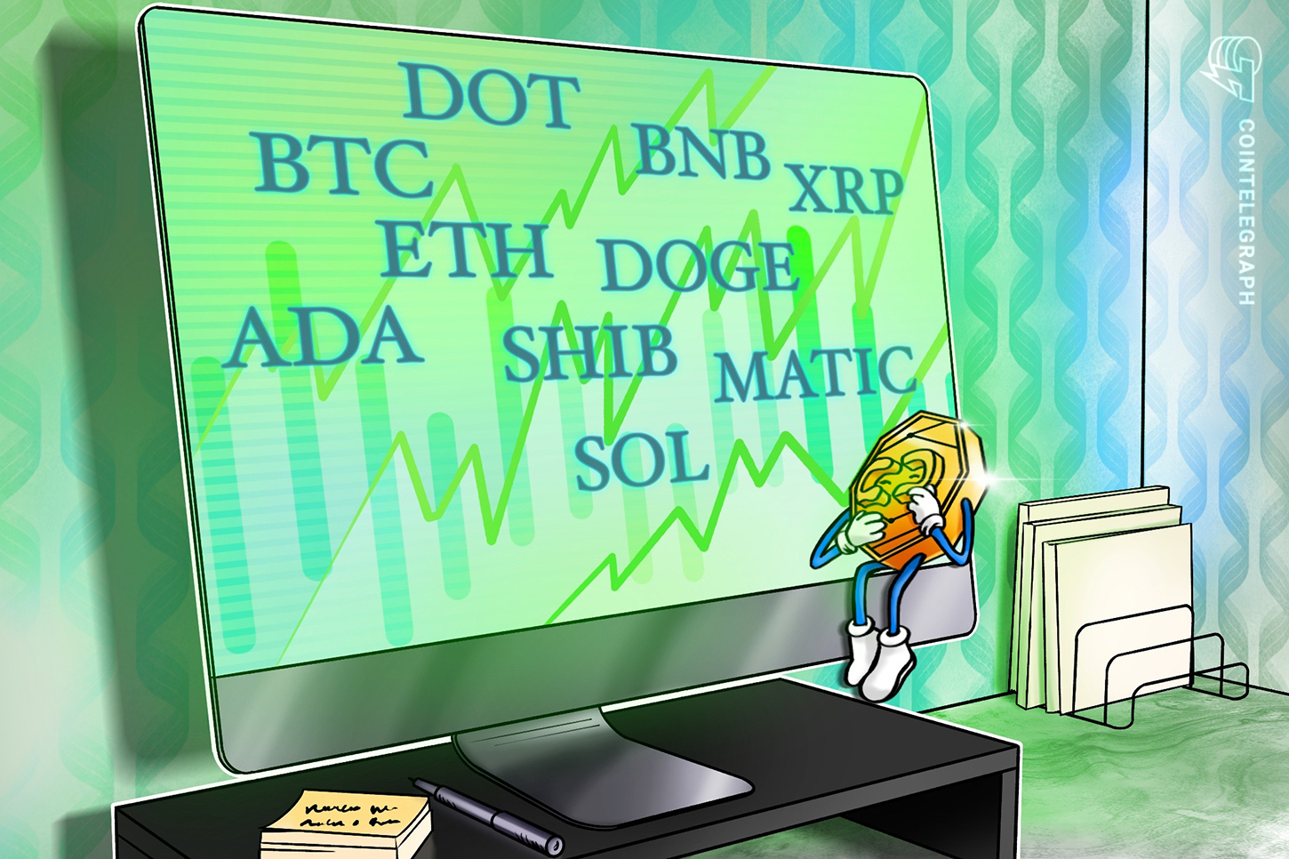 Análise de preços 17/10: BTC, ETH, BNB, XRP, ADA, SOL, DOGE, DOT, MATIC, SHIB