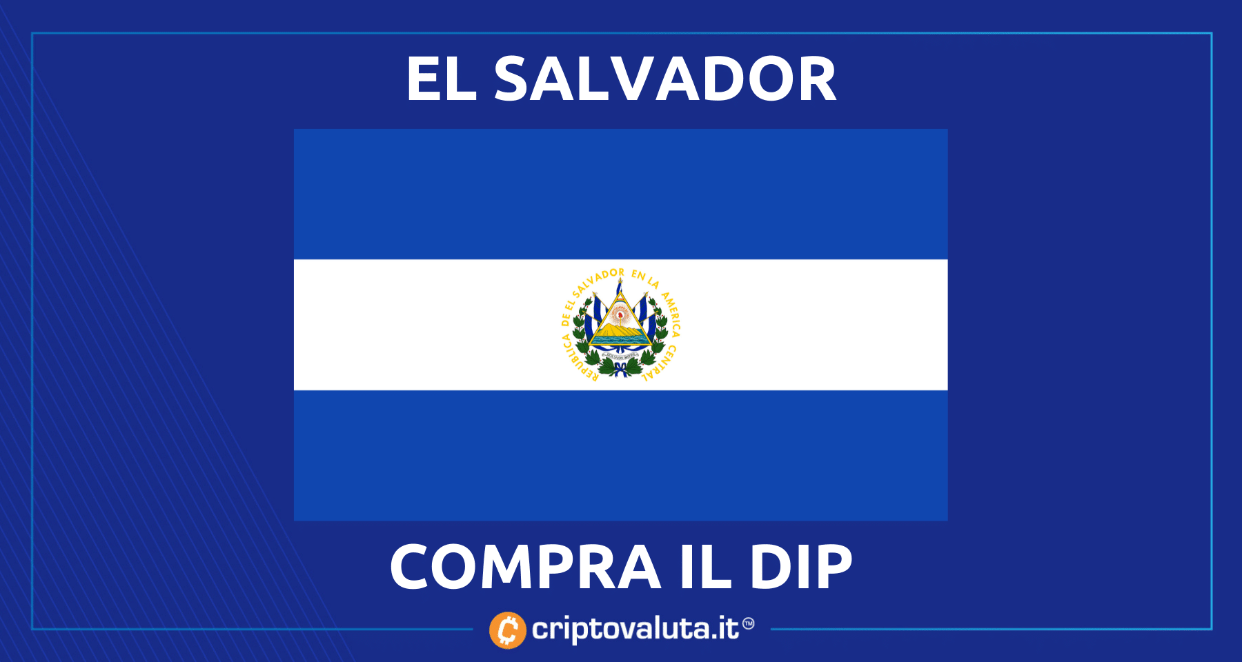 Nayib Bukele compra 500 Bitcoin | El Salvador investe sul dip di BTC