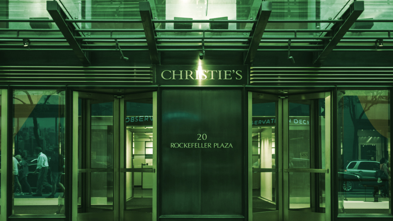 Art Auction House Christie’s Launches Web3 Investment Fund