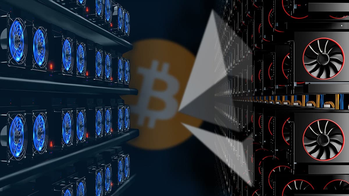 Noti Hash: minería de Ethereum ante un dilema por el Merge y mineros de Bitcoin resisten
