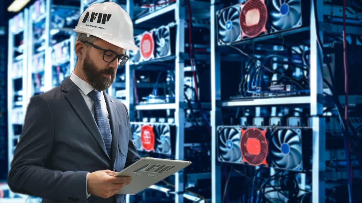 AFIP desconectó 800 equipos de minería de criptomonedas en lo que va de septiembre