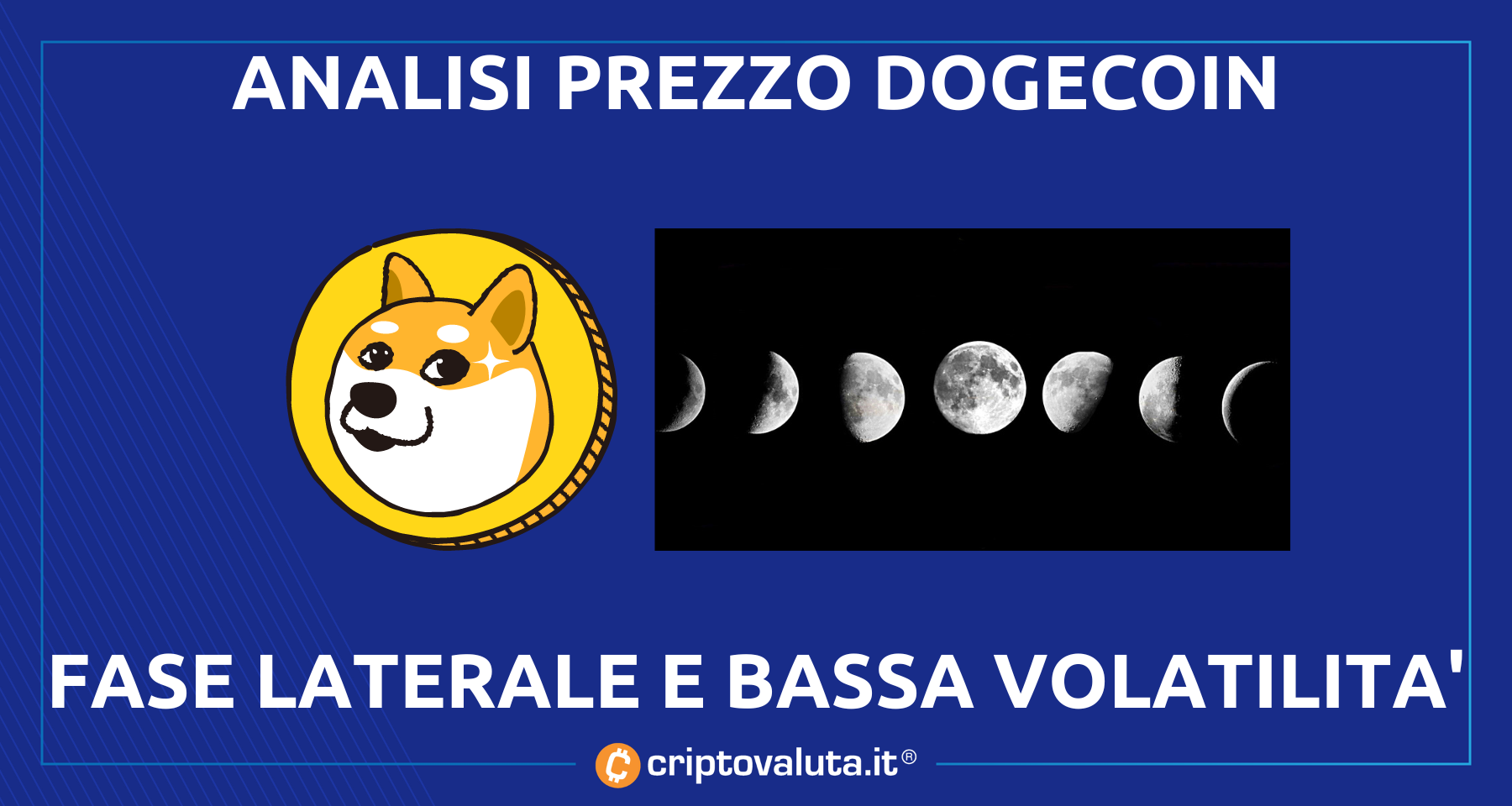 Analisi prezzi Dogecoin | In fase laterale e bassa volatilità