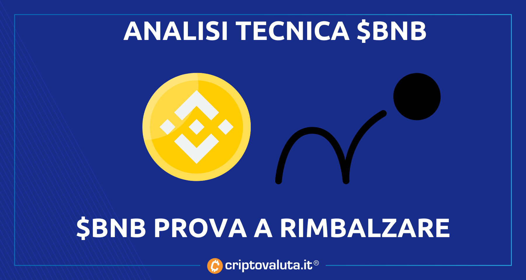 Analisi tecnica Binance Coin $BNB | prova a rimbalzare dal supporto