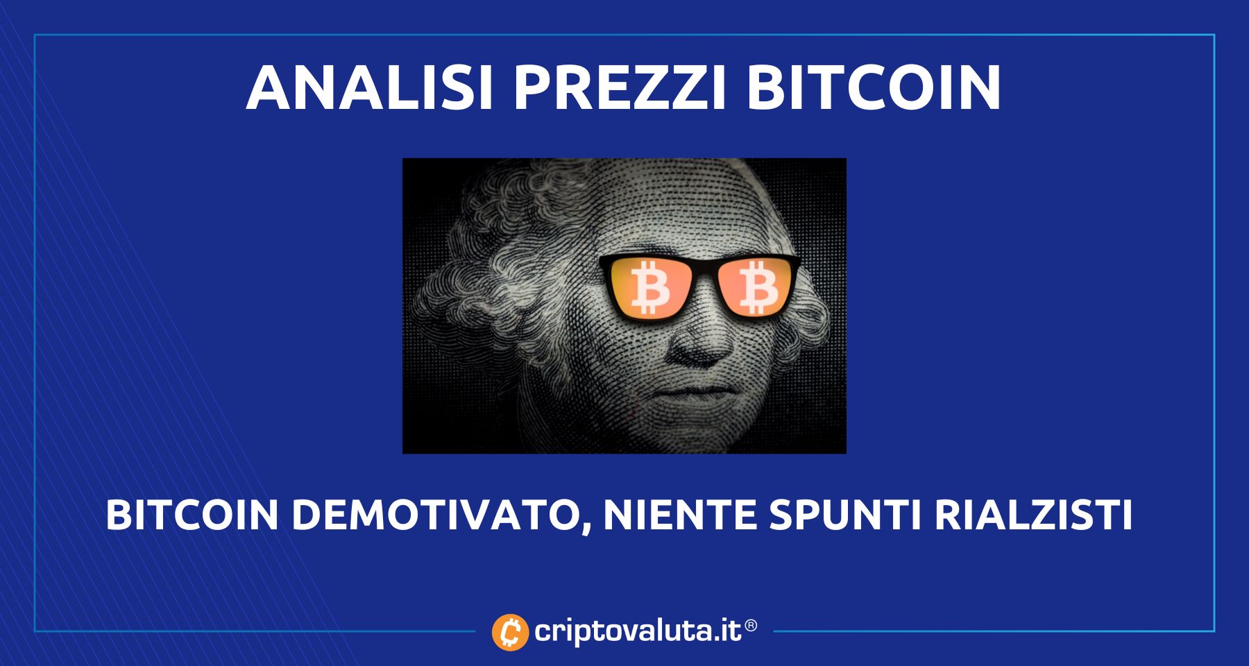 Bitcoin: analisi tecnica del prezzo | Assenza di stimoli in acquisto