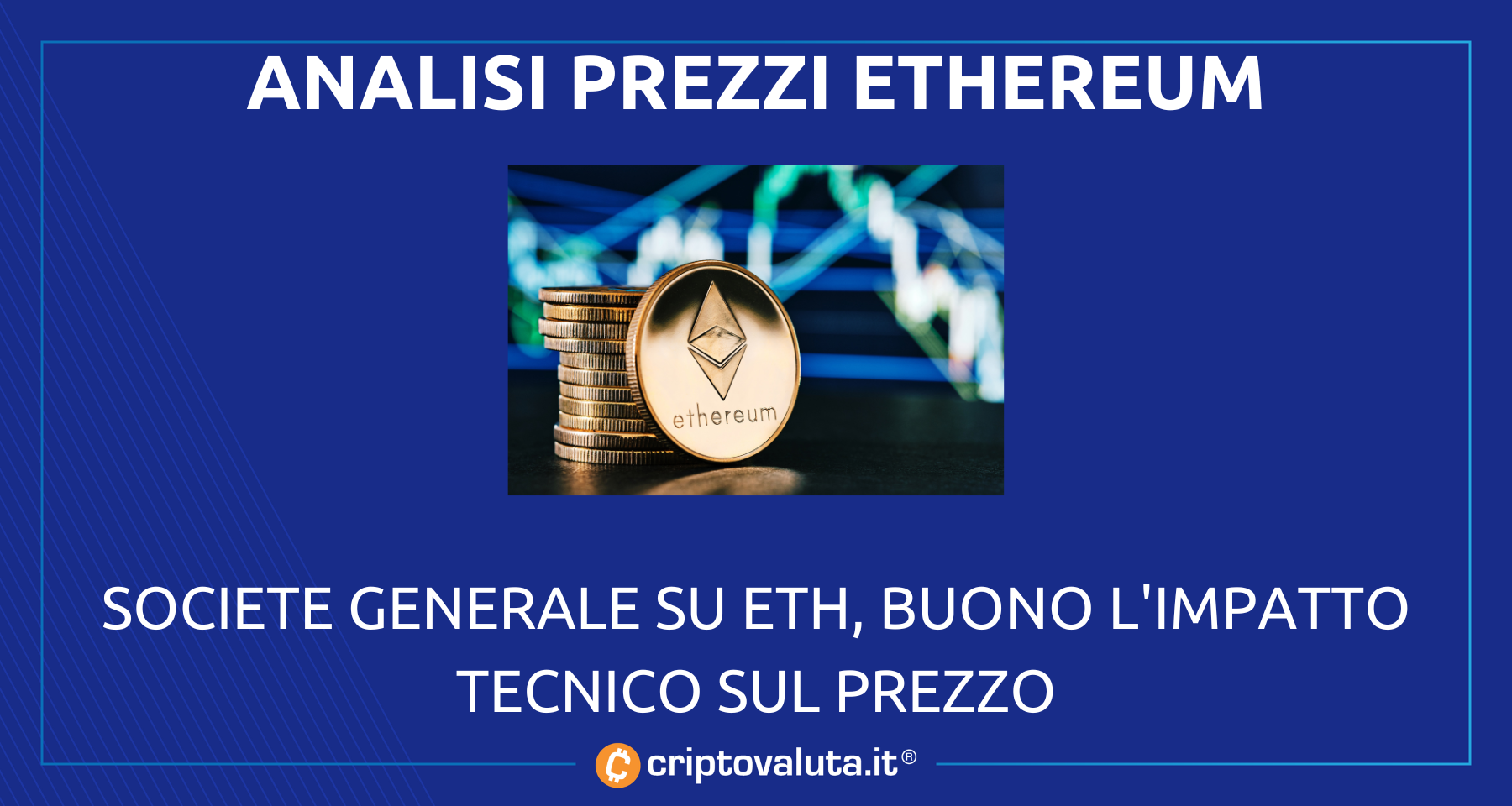 Analisi prezzo Ethereum | Occasione tecnica di acquisto