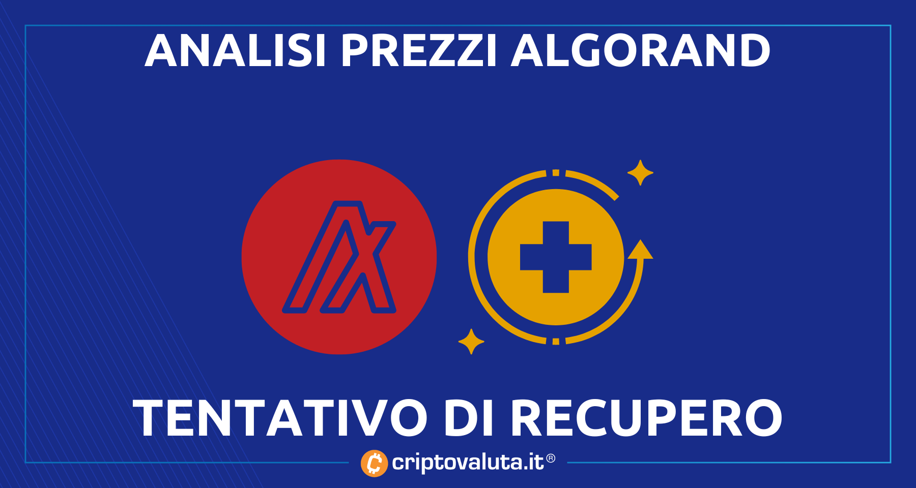 Algorand: analisi prezzo | ALGO tenta il recupero dopo il -25%