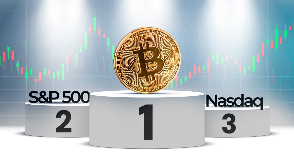 Ahora Bitcoin es menos volátil que los índices Nasdaq y S&P500