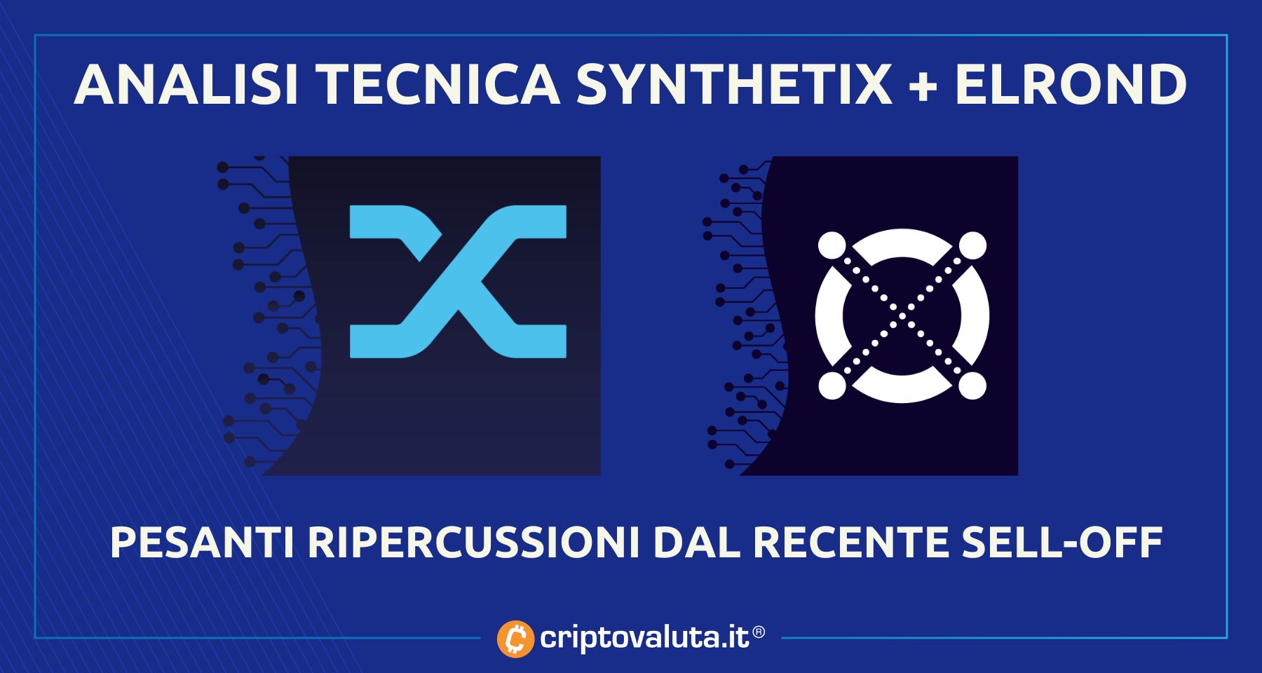 Analisi prezzi crypto Synthetix e Elrond | Proiezioni ribassiste