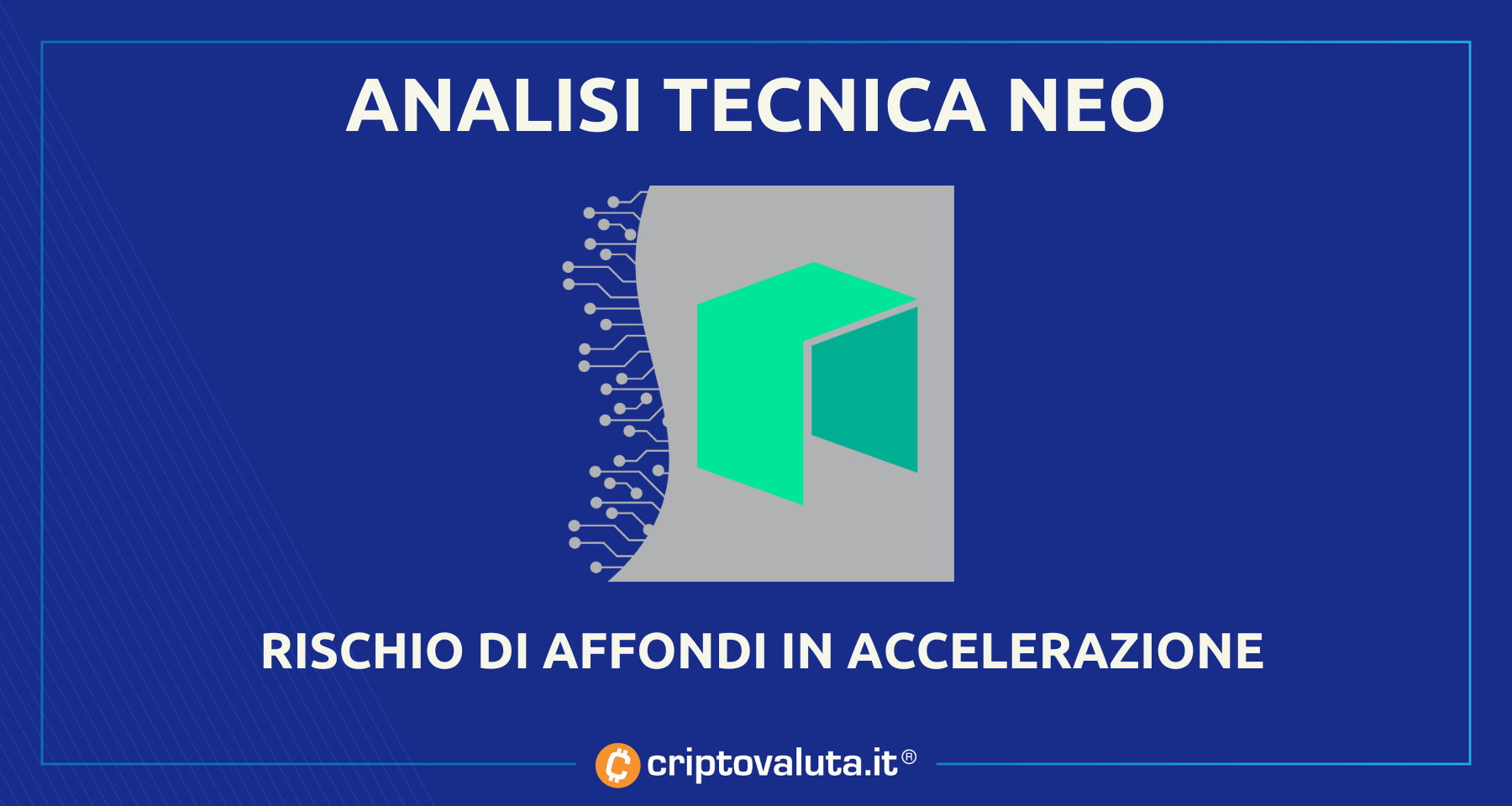 NEO, analisi prezzo | Pericolo, c’è un “buco” del -35%