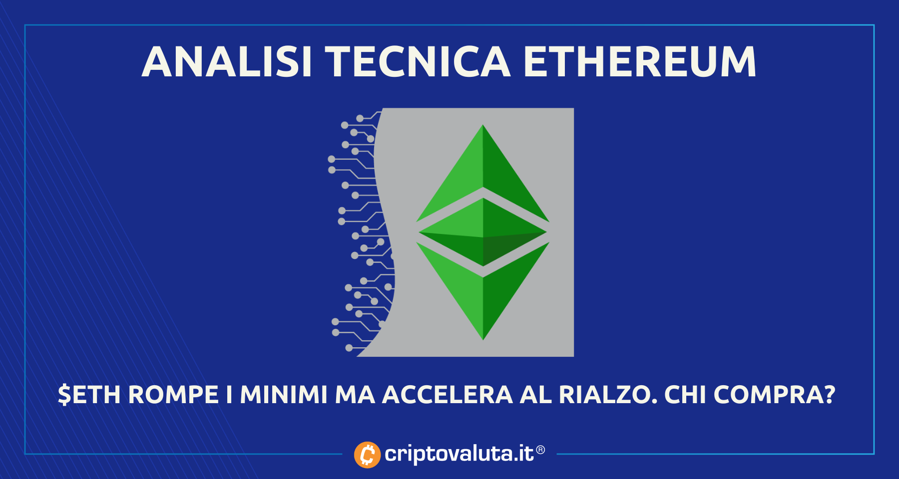 Analisi prezzi Ethereum | Probabile ingresso di balene al rialzo