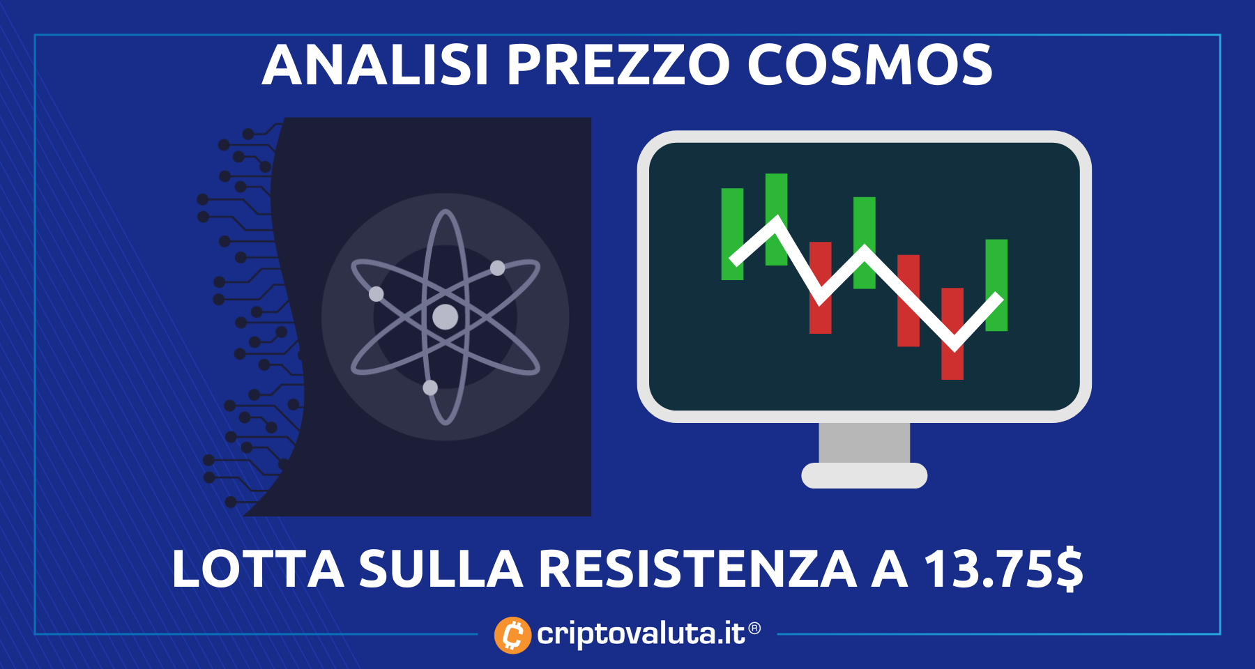 Analisi Cosmos Atom: ritorno sopra i 14$ | obiettivo superiore a 16.70$